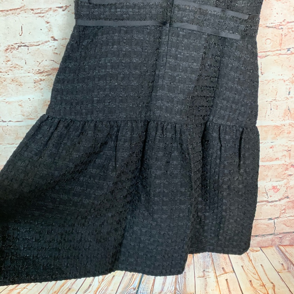 Carolina Herrera Textured Wool Cap Sleeve Dress - Picture 8 of 8